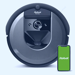 Amazon.com - iRobot Roomba i7 (7150) Robot Vacuum- Wi-Fi Connected, Smart  Mapping, Works with Alexa, Ideal for Pet Hair, Works with Clean Base